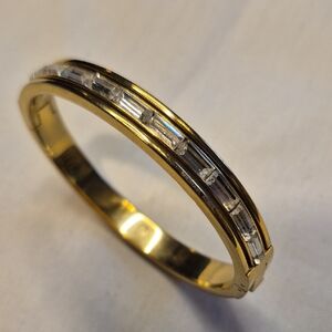 Michael Kors Gold Tone and Rhinestone Bracelet